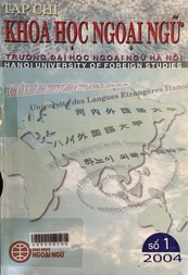 Tạp chí Khoa học Ngoại ngữ =